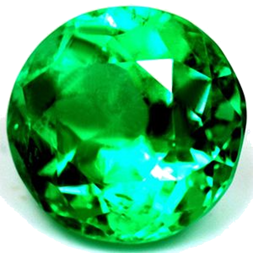 3.28 carat GREEN Round Smaragdas (1)