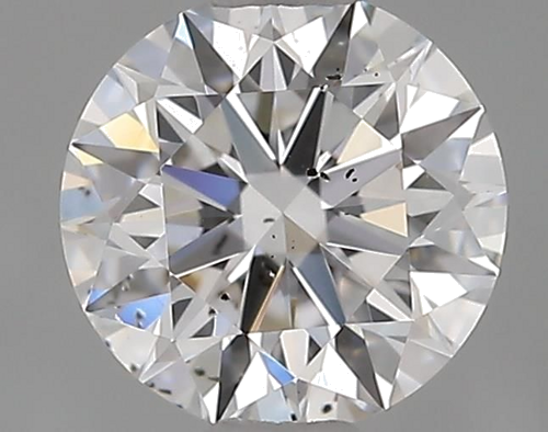 0.53 carat D-SI2 Excellent cut Natūralus Round Deimantas (1)