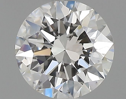 0.5 carat F-SI1 Excellent cut Natūralus Round Deimantas (1)