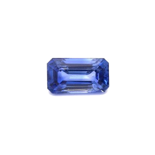 2.2800000000000002 carat BLUE STEP cut Octagonal Safyras (1)