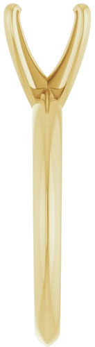 Sužadėtuvių Žiedas „Light Solitaire“ 585 Geltonojo Aukso Round 7.3mm x 7.7mm (4)