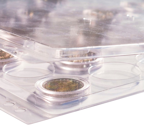 Sheets for coins in capsules ENCAP (7)