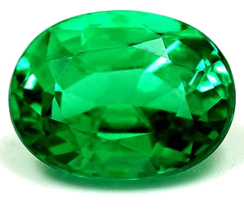 1.61 carat GREEN Oval Smaragdas (1)