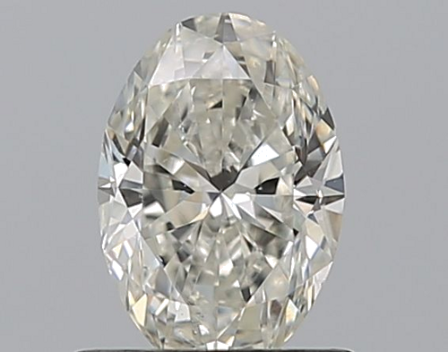 0.7 carat I-SI1 Natūralus Oval Deimantas (1)