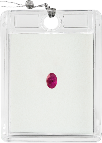 0,49 ct. Rubinas Ovalus F.H (1)