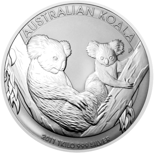 1 kg Koala 2011 Australia Silver Coin (1)