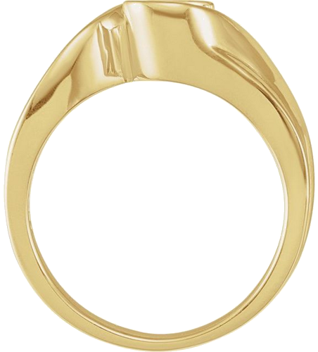 Sužadėtuvių Žiedas „Solitaire“ 585 Geltonojo Aukso Round 6.5mm (2)