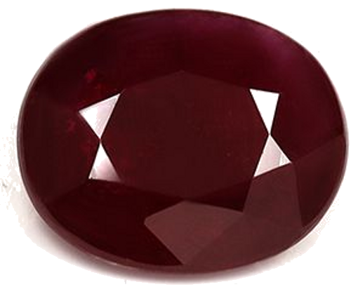 2.34 carat RED Oval Rubinas (1)
