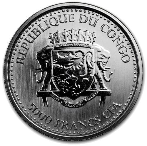 2018 Silverback Gorilla Congo 1 oz silver coin (3)