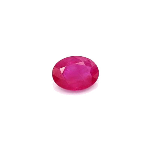 0.88 carat RED BRILLIANTSTEP cut Oval Rubinas (1)