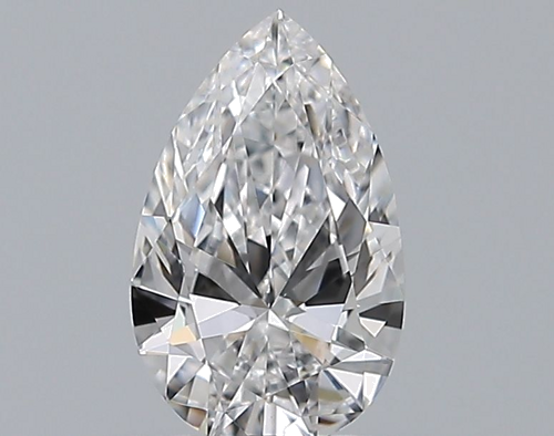 0.51 carat D-VS1 Natūralus Pear Deimantas (1)