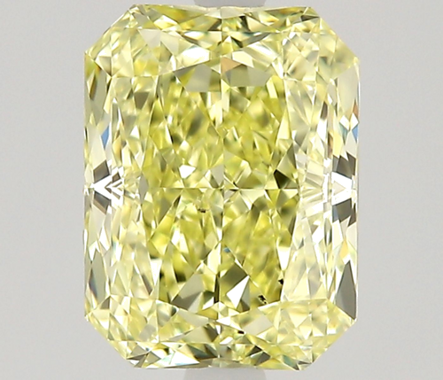 1.15 carat Fancy Yellow-SI1 Natūralus Radiant Deimantas (1)