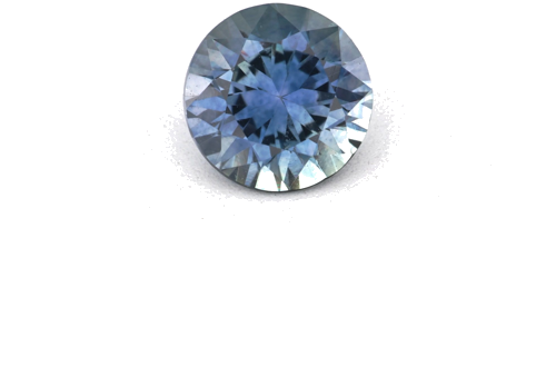 0.62 carat BLUE Round Safyras (1)