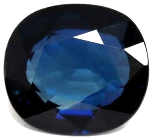 2.45 carat BLUE Cushion Safyras (1)