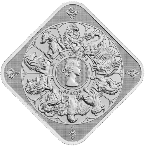 1 oz Queen’s Beasts 2025 United Kingdom Silver Coin (1)