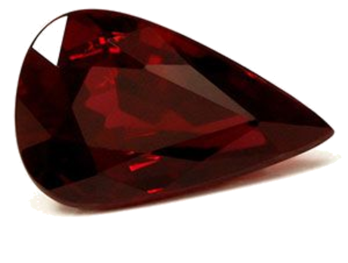2.22 carat RED Pear Rubinas (1)