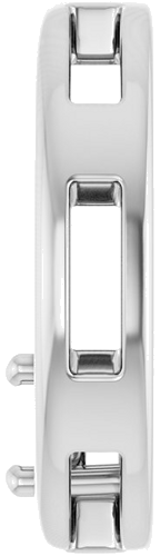 Pakabukas „Solitaire Circle“ 585 Baltojo Aukso Round 4.1mm (3)