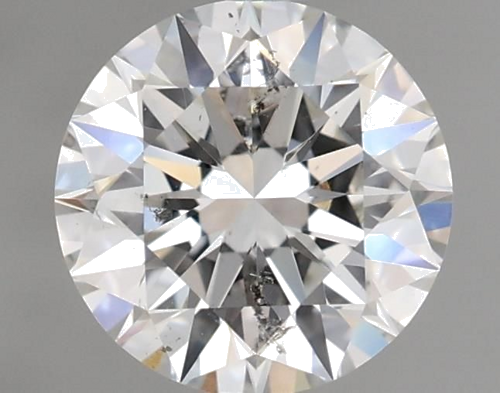 1.01 carat G-SI2 Excellent cut Natūralus Round Deimantas (1)