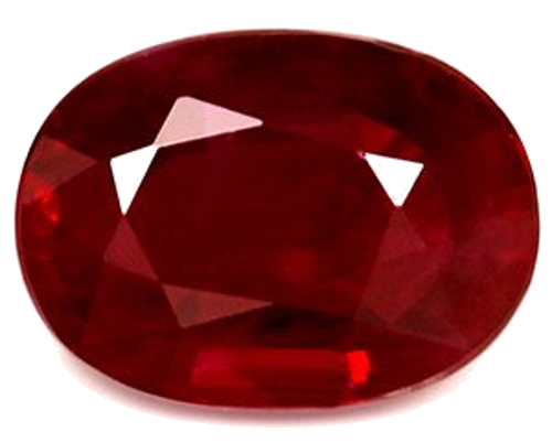 1.15 carat RED Oval Rubinas (1)