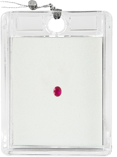 0,26 ct. Ruby Oval F.H (1)