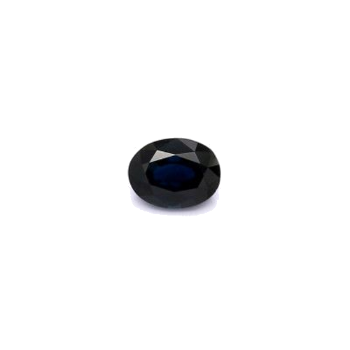 0.63 carat BLUE BRILLIANTSTEP cut Oval Safyras (1)