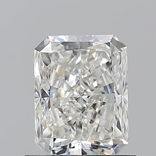 1.01 carat H-VS1 Natūralus Radiant Deimantas (1)
