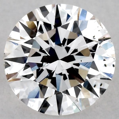 0.6 carat F-SI1 Excellent cut Natūralus Round Deimantas (1)