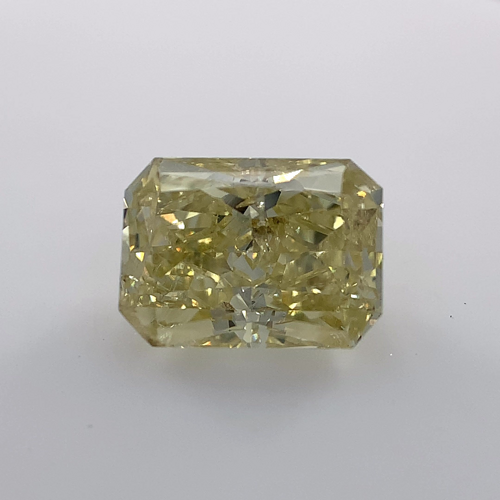 2.01 carat Fancy Yellow-SI2 Natūralus Radiant Deimantas (1)