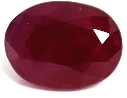 2.48 carat RED Oval Rubinas (1)