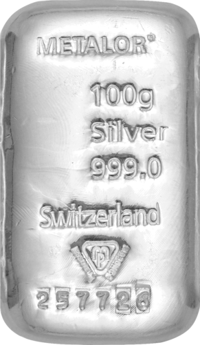 100 g Silver Bar Metalor Switzerland (1)
