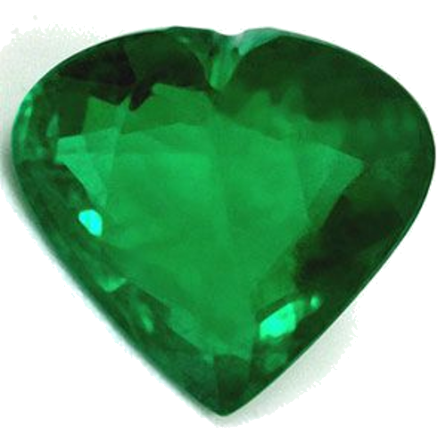 1.86 carat GREEN Heart Smaragdas (1)