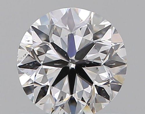 0.65 carat D-SI1 Very Good cut Natūralus Round Deimantas (1)