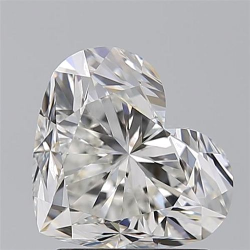 2.01 carat H-SI1 Natūralus Heart Deimantas (1)