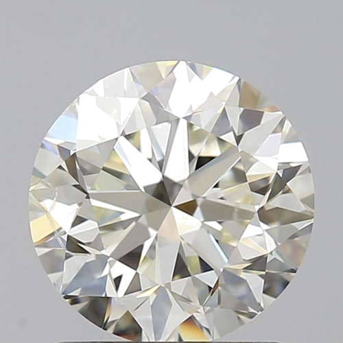 1.51 carat K-SI2 Very Good cut Natūralus Round Deimantas (1)