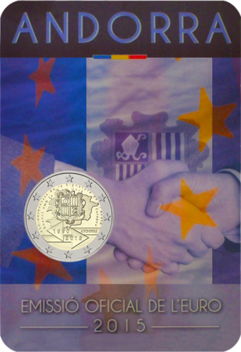2015 Andorra Customs agreement with EU 2 euro coin (2)