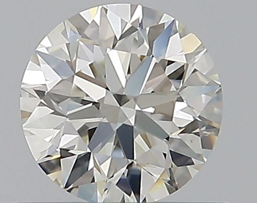 0.5 carat I-VS2 Excellent cut Natūralus Round Deimantas (1)