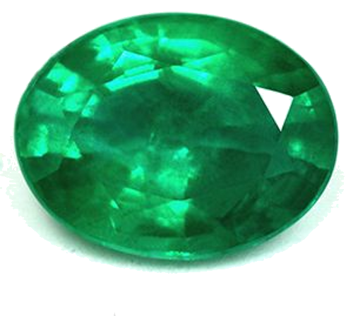 3.21 carat GREEN Oval Smaragdas (1)