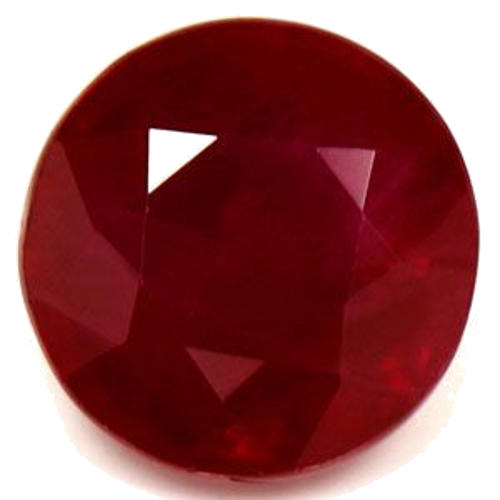 1.05 carat RED Round Rubinas (1)