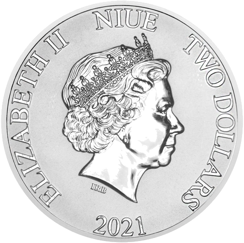 1 oz „Хакуна Матата“ 2021 Ниуе сребърна монета (2)