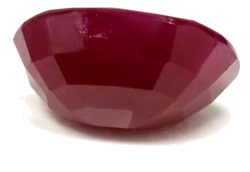 6.96 carat RED Oval Rubinas (1)