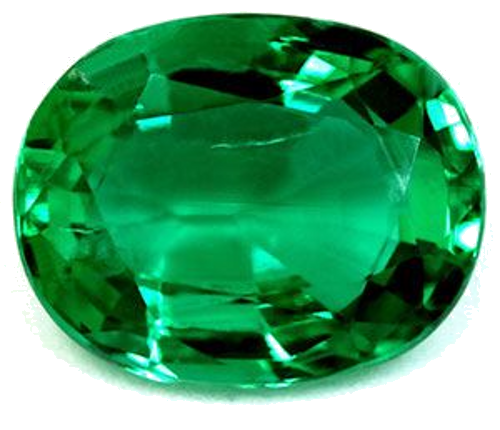 1.73 carat GREEN Oval Smaragdas (1)