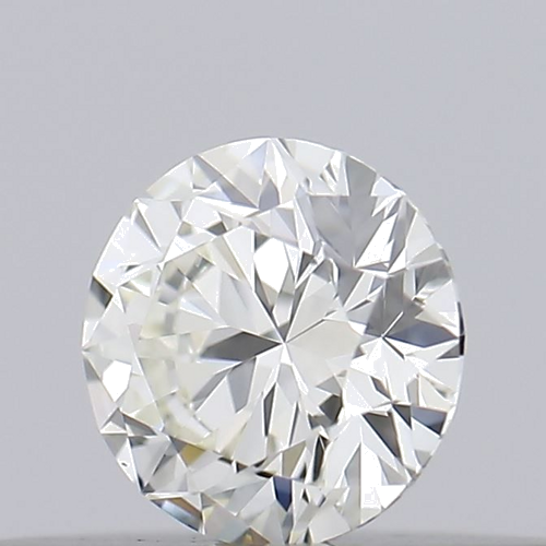 0.16 carat K-VS1 Excellent cut Natūralus Round Deimantas (1)