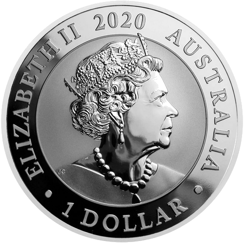1 oz Сребърен лебед 2020 Австралия сребърна монета (2)