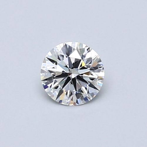 0.41 carat F-VVS2 Excellent cut Natūralus Round Deimantas (1)