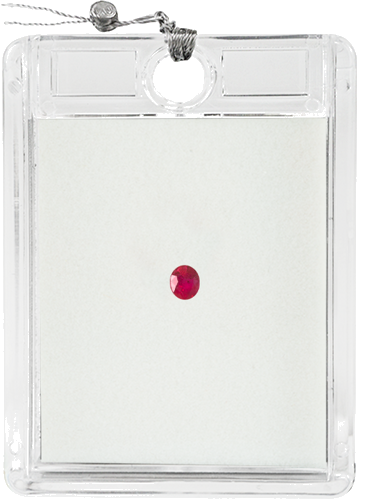 0,42 ct. Ruby Oval F.H (1)