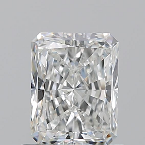 1.01 carat G-VVS2 Natūralus Radiant Deimantas (1)