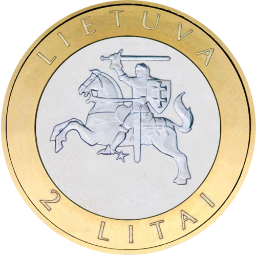 2013 Lithuania Natural and human creations 2 litas commemorative coins (11)