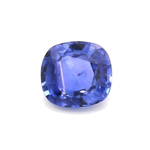 1.01 carat BLUE BRILLIANTSTEP cut Cushion Safyras (1)