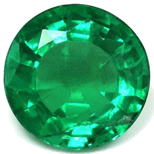 2.97 carat GREEN Round Smaragdas (1)