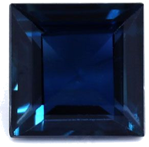 0.94 carat BLUE Square Safyras (1)